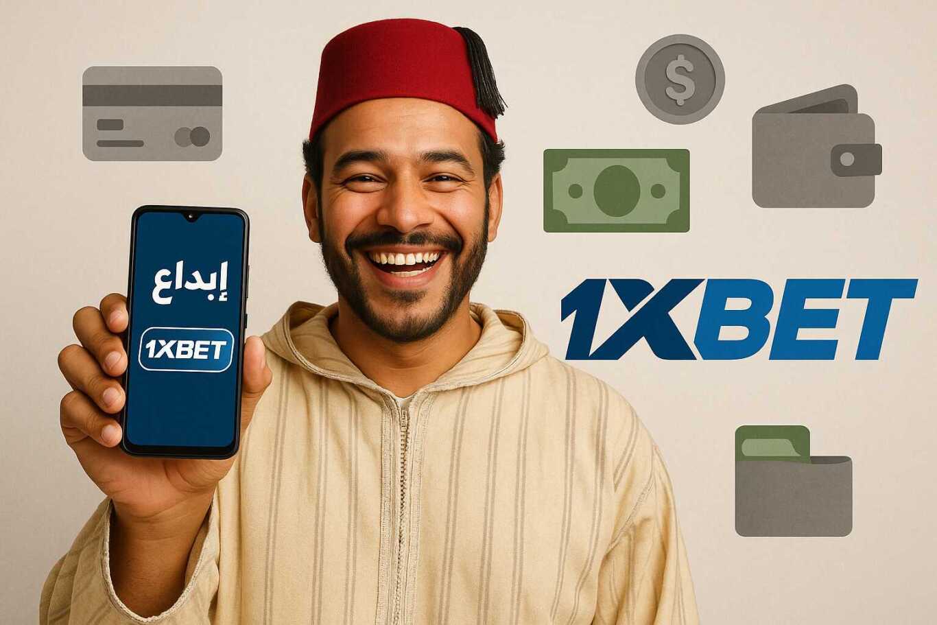 ازاي اعمل ايداع في 1xbet في المغرب