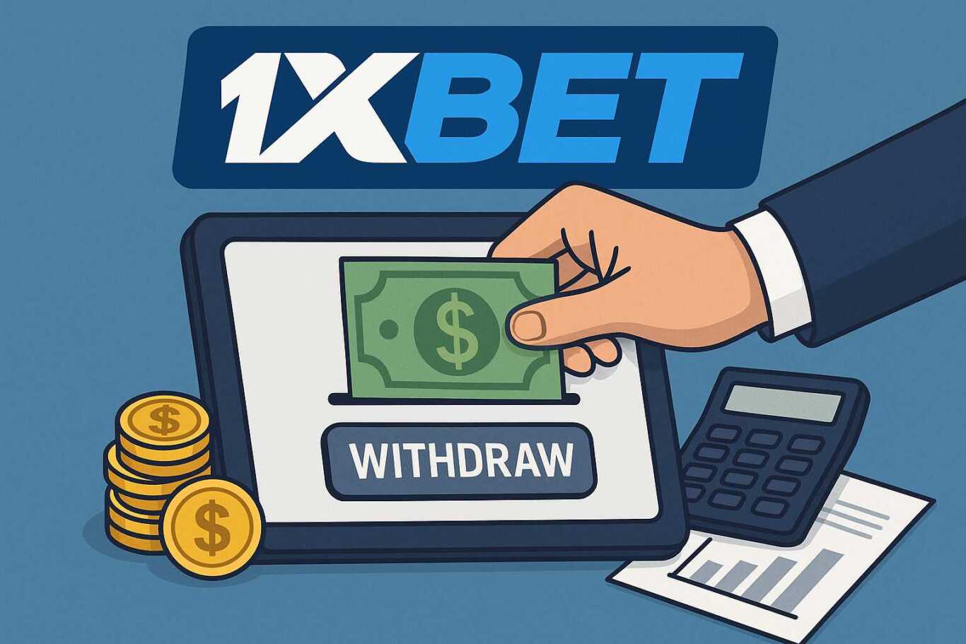 كيفية السحب من 1xbet في المغرب